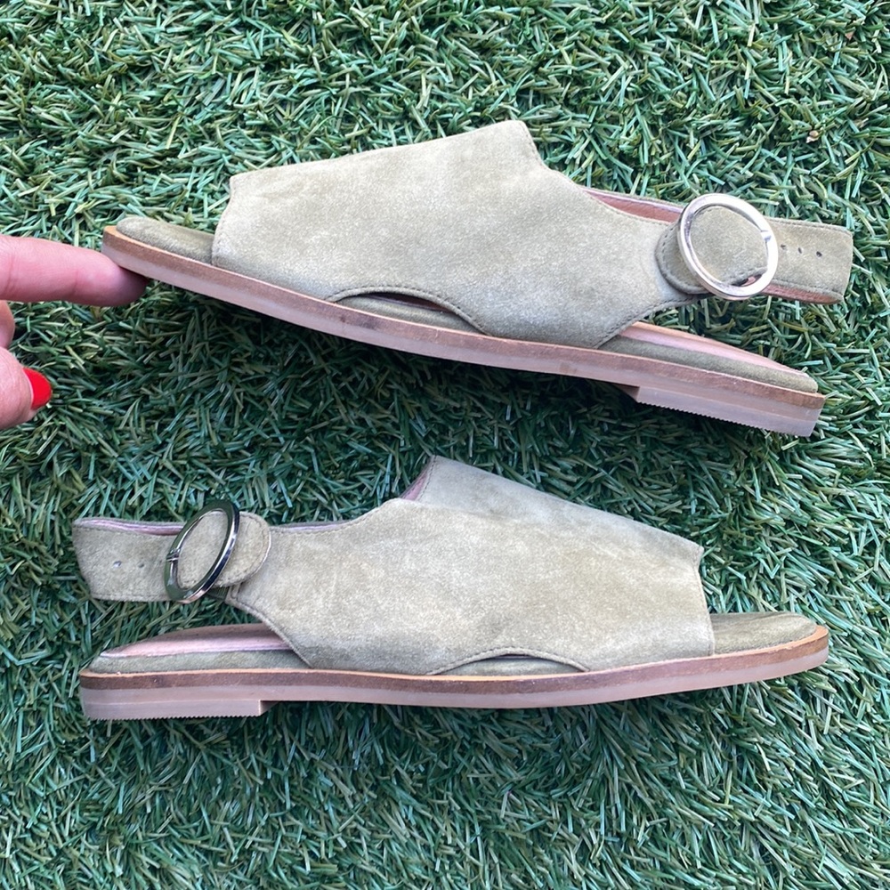 Caslon Suede Leather Sandals